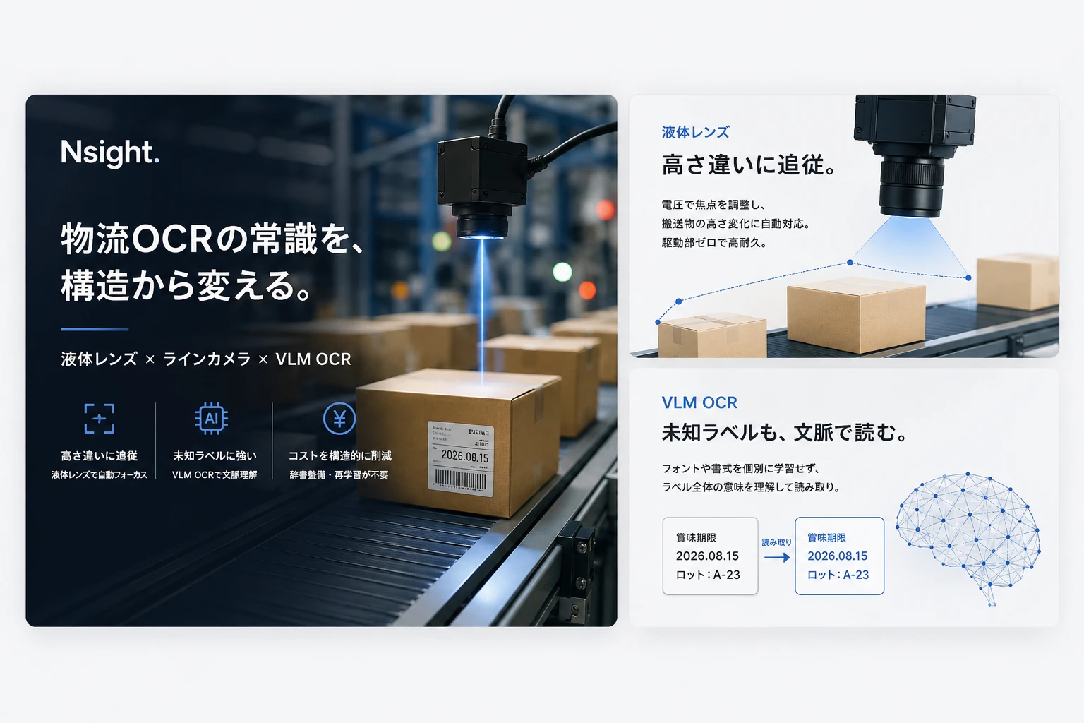Logistics Vision AI — 物流向けビジョンAIソリューション群