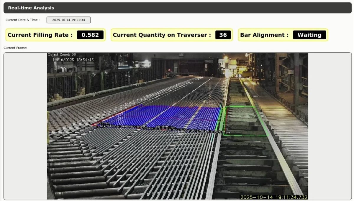 鋼材の個数カウント
